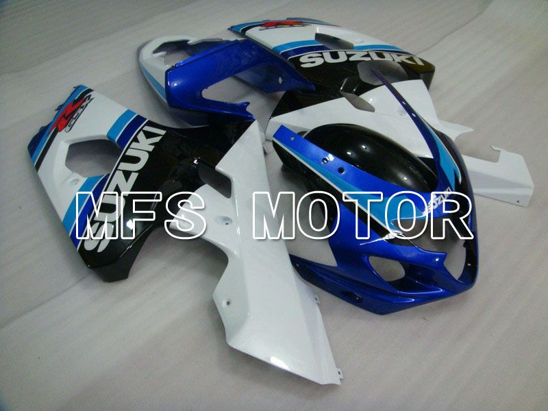 Suzuki GSXR600 GSXR750 2004-2005 Injection ABS Fairing - Factory - Black Blue White - MFS4768 - Fairings Kit
