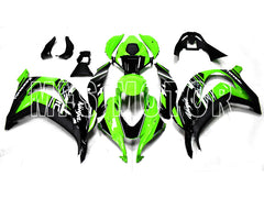 Kawasaki ZX10R 2016-2020 Injection ABS Fairing - Others - Black Green - MFS8394 - Fairings Kit