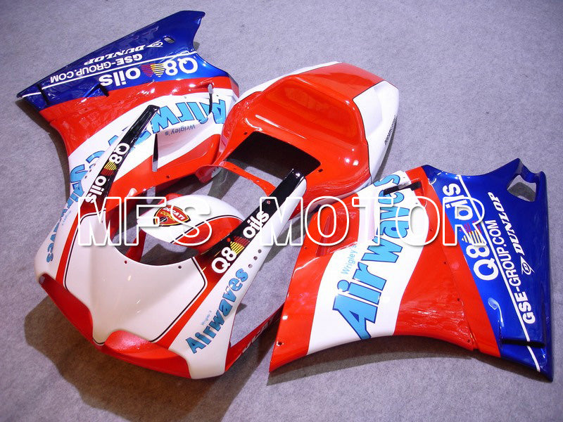 Ducati 748 / 998 / 996 1994-2002 Injection ABS Fairing - Airwaves - Blue Red White - MFS4547 - Fairings Kit