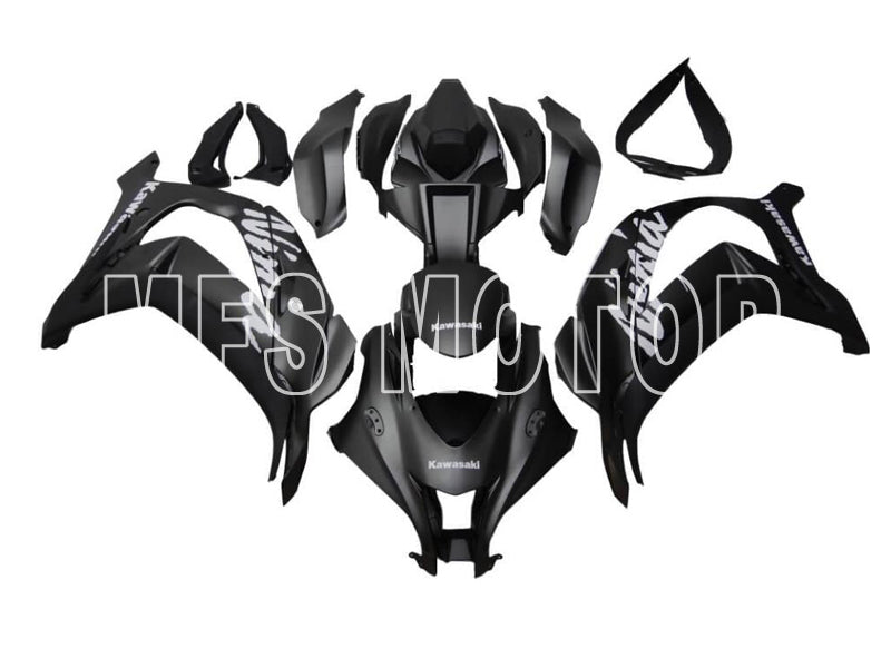Kawasaki ZX10R 2016-2020 Injection ABS Fairing - Factory Style - Black Matte - MFS8400 - Fairings Kit