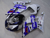 Suzuki GSXR600 2001-2003 Injection ABS Fairing - MOTUL - White Blue - MFS2147 - Fairings Kit
