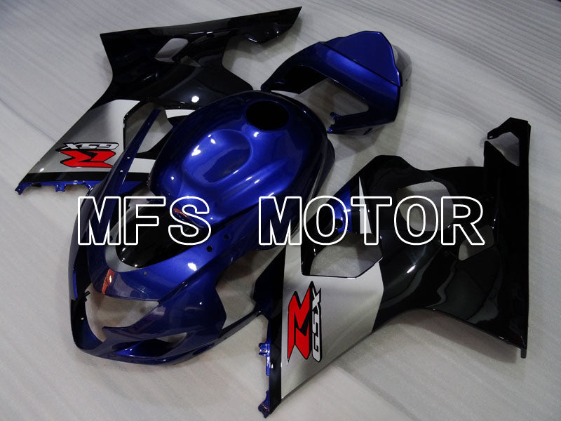 Suzuki GSXR600 GSXR750 2004-2005 Injection ABS Fairing - Factory Style - Black Blue - MFS2300 - Fairings Kit