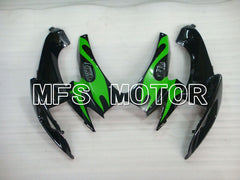 Suzuki GSXR600 GSXR750 2006-2007 Injection ABS Fairing - Factory Style - Black Green - MFS2337 - Fairings Kit
