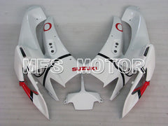 Suzuki GSXR600 GSXR750 2006-2007 Injection ABS Fairing - Jordan - White Red - MFS2346 - Fairings Kit