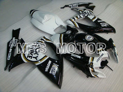 Suzuki GSXR600 GSXR750 2006-2007 Injection ABS Fairing - Lucky Strike - Black White - MFS2349 - Fairings Kit