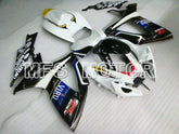 Suzuki GSXR600 GSXR750 2006-2007 Injection ABS Fairing - VIRU - Black White - MFS2370 - Fairings Kit