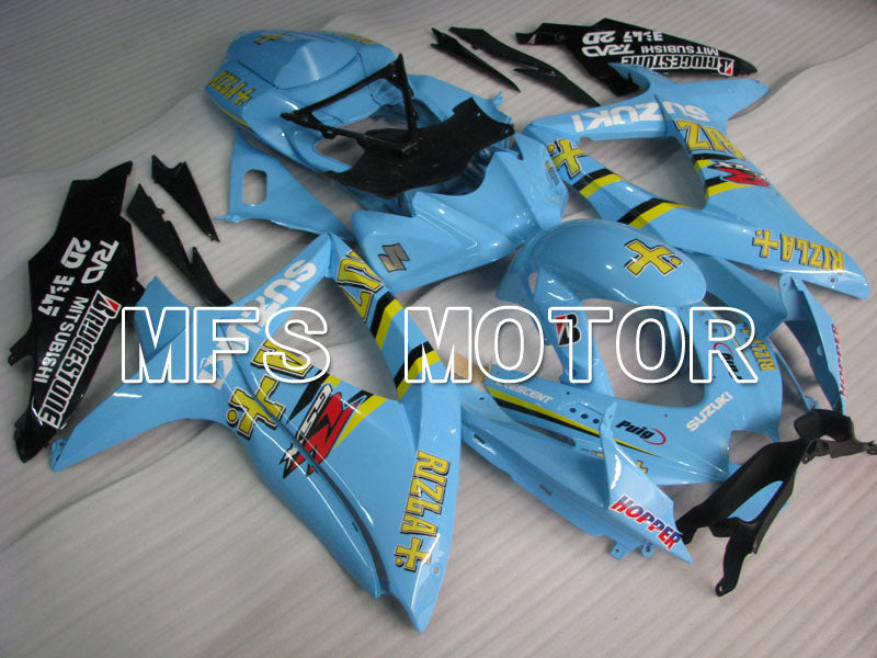 Suzuki GSXR600 GSXR750 2008-2010 Injection ABS Fairing - Rizla+ - Blue - MFS2430 - Fairings Kit