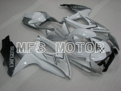 Suzuki GSXR600 GSXR750 2008-2010 Injection ABS Fairing - Factory Style - White - MFS2478 - Fairings Kit