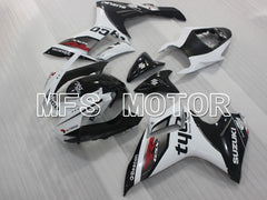 Suzuki GSXR600 GSXR750 2011-2024 Injection ABS Fairing - tyco - Black White - MFS2499 - Fairings Kit