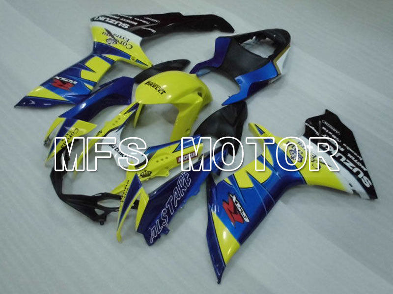 Suzuki GSXR600 GSXR750 2011-2024 Injection ABS Fairing - Corona - Blue Yellow - MFS2501 - Fairings Kit