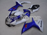 Suzuki GSXR600 GSXR750 2011-2024 Injection ABS Fairing - Factory Style - Blue White - MFS2509 - Fairings Kit
