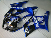 Suzuki GSXR1000 2003-2004 Injection ABS Fairing - Factory Style - Black Blue - MFS2596 - Fairings Kit