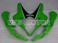 Suzuki GSXR1000 2005-2006 Injection ABS Fairing - Factory Style - Black Green - MFS2636 - Fairings Kit