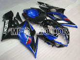 Suzuki GSXR1000 2005-2006 Injection ABS Fairing - Factory Style - Blue Black - MFS2642 - Fairings Kit