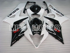 Suzuki GSXR1000 2005-2006 Injection ABS Fairing - Factory Style - Black White - MFS2644 - Fairings Kit
