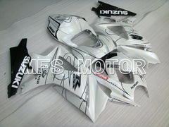 Suzuki GSXR1000 2007-2008 Injection ABS Fairing - Corona - Black White - MFS2665 - Fairings Kit
