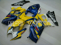 Suzuki GSXR1000 2007-2008 Injection ABS Fairing - Corona - Blue Yellow - MFS2688 - Fairings Kit