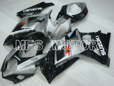 Suzuki GSXR1000 2007-2008 Injection ABS Fairing - Factory Style - Black Silver - MFS2700 - Fairings Kit