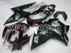 Suzuki GSXR1000 2009-2016 Injection ABS Fairing - Factory Style - Black Purple - MFS2710 - Fairings Kit