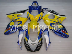 Suzuki GSXR1000 2009-2016 Injection ABS Fairing - Corona - Yellow Blue - MFS2714 - Fairings Kit