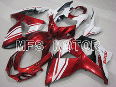 Suzuki GSXR1000 2009-2016 Injection ABS Fairing - Factory Style - White red - MFS2722 - Fairings Kit