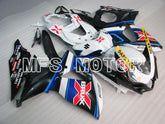 Suzuki GSXR1000 2009-2016 Injection ABS Fairing - BRUX - Black White - MFS2735 - Fairings Kit