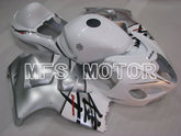 Suzuki GSXR1300 Hayabusa 1999-2007 Injection ABS Fairing - Factory Style - White Silver - MFS2773 - Fairings Kit