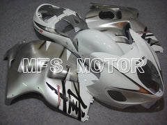 Suzuki GSXR1300 Hayabusa 1999-2007 Injection ABS Fairing - Factory Style - White Silver - MFS2774 - Fairings Kit