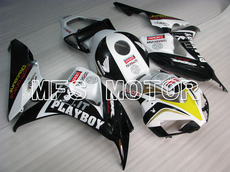 Honda CBR1000RR 2006-2007 Injection ABS Fairing - PlayBoy - Black White - MFS2895 - Fairings Kit