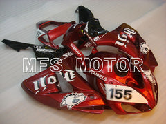 Honda CBR1000RR 2006-2007 Injection ABS Fairing - PLANNELS - Black Orange - MFS2905 - Fairings Kit