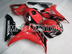 Honda CBR1000RR 2006-2007 Injection ABS Fairing - Factory Style - Black Red - MFS2931 - Fairings Kit