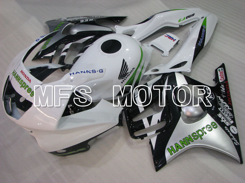 Honda CBR600 F3 1997-1998 Injection ABS Fairing - HANN Spree - Black White - MFS3062 - Fairings Kit