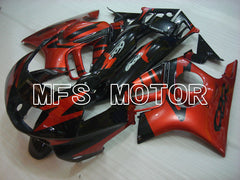 Honda CBR600 F3 1997-1998 Injection ABS Fairing - Factory Style - Black Red - MFS3068 - Fairings Kit