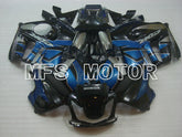 Honda CBR600 F3 1997-1998 Injection ABS Fairing - Factory Style - Black Blue - MFS3075 - Fairings Kit
