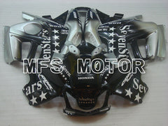 Honda CBR600 F3 1995-1996 Injection ABS Fairing - SevenStars - Black Silver - MFS3056 - Fairings Kit