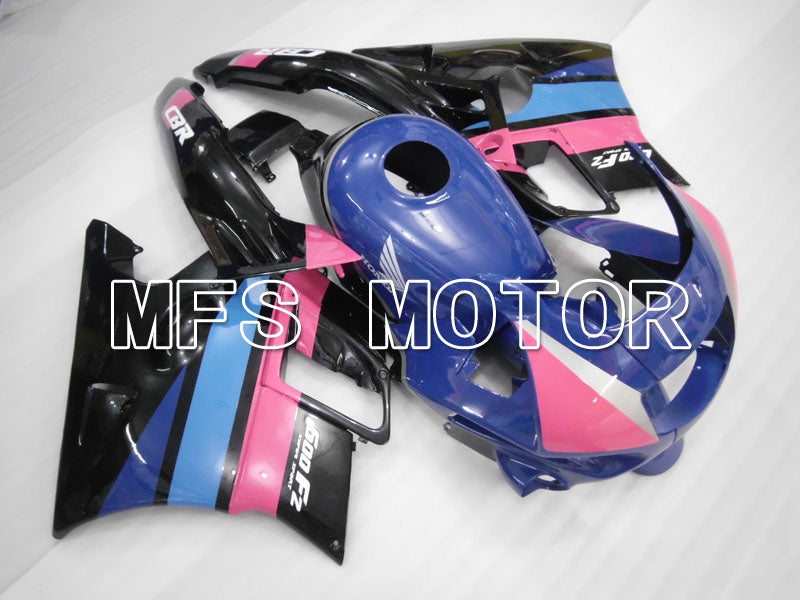 Honda CBR600 F2 1991-1994 ABS Fairing - Factory Style - Black Blue Pink - MFS3101 - Fairings Kit