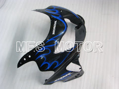 Honda CBR600 F4 1999-2000 Injection ABS Fairing - Flame - Black Blue - MFS3124 - Fairings Kit
