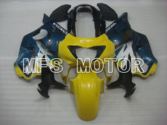 Honda CBR600 F4 1999-2000 Injection ABS Fairing - Factory Style - Blue Yellow - MFS3139 - Fairings Kit