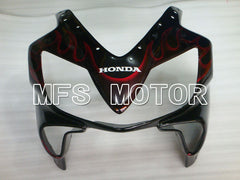 Honda CBR600 F4i 2001-2003 Injection ABS Fairing - Flame - Black Red - MFS3173 - Fairings Kit
