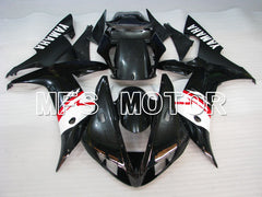 Yamaha YZF-R1 2002-2003 Injection ABS Fairing - Factory Style - Black White - MFS3301 - Fairings Kit