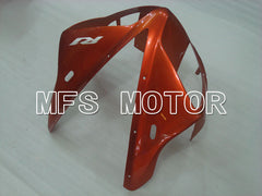 Yamaha YZF-R1 2002-2003 Injection ABS Fairing - Factory Style - Black Orange - MFS3309 - Fairings Kit