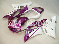 Yamaha YZF-R6 1998-2002 Injection ABS Fairing - Factory Style - Purple White - MFS3493 - Fairings Kit