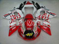 Yamaha YZF-R6 1998-2002 Injection ABS Fairing - FIAT - Red White - MFS3553 - Fairings Kit