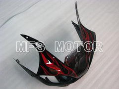 Yamaha YZF-R6 1998-2002 Injection ABS Fairing - Flame - Black Red - MFS3558 - Fairings Kit