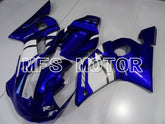 Yamaha YZF-R6 1998-2002 Injection ABS Fairing - Factory Style - Blue White - MFS3584 - Fairings Kit