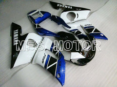Yamaha YZF-R6 1998-2002 Injection ABS Fairing - Factory Style - Black Blue White - MFS3593 - Fairings Kit
