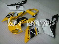 Yamaha YZF-R6 1998-2002 Injection ABS Fairing - Factory Style - Black White Yellow - MFS3603 - Fairings Kit