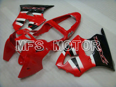 Kawasaki NINJA ZX6R 2000-2002 Injection ABS Fairing - Factory Style - Black Red - MFS3623 - Fairings Kit