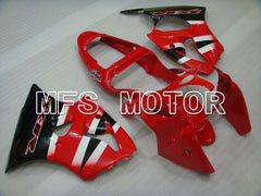 Kawasaki NINJA ZX6R 2000-2002 Injection ABS Fairing - Factory Style - Black Red - MFS3623 - Fairings Kit