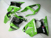 Kawasaki NINJA ZX6R 2000-2002 Injection ABS Fairing - Factory Style - Black Green - MFS3647 - Fairings Kit